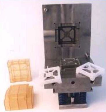 Parts produced from an epoxy resin mold