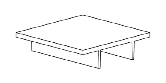 Injection molding rib design — thinner ribbed part equivalent in stiffness to solid part 30% thicker, using 15% less material with 70% shorter cooling cycle