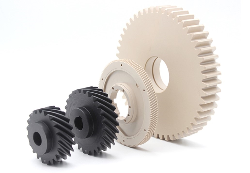Glass-filled PEEK gear (GF30) for automotive transmission and wear-resistant applications