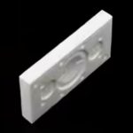 CNC machined PTFE Teflon part — ultra-low friction self-lubricating plastic for seals, gaskets and chemical-resistant applications