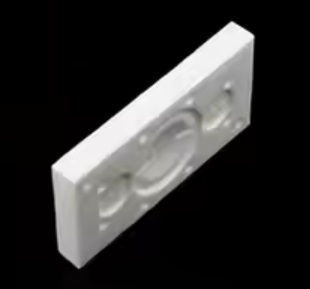 CNC machined PTFE Teflon part — ultra-low friction self-lubricating plastic for seals, gaskets and chemical-resistant applications