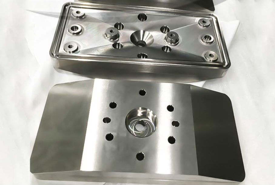 five-axis machined part