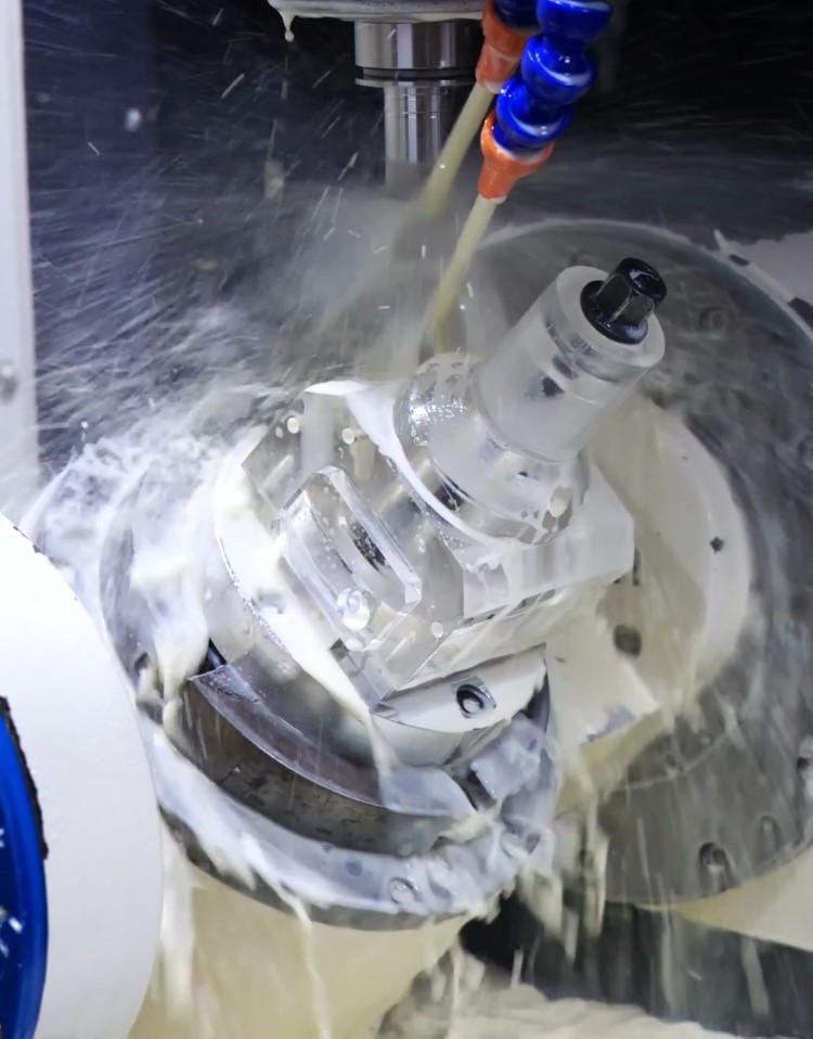 CNC machined acrylic PMMA components for medical device, electronics, and automotive applications
