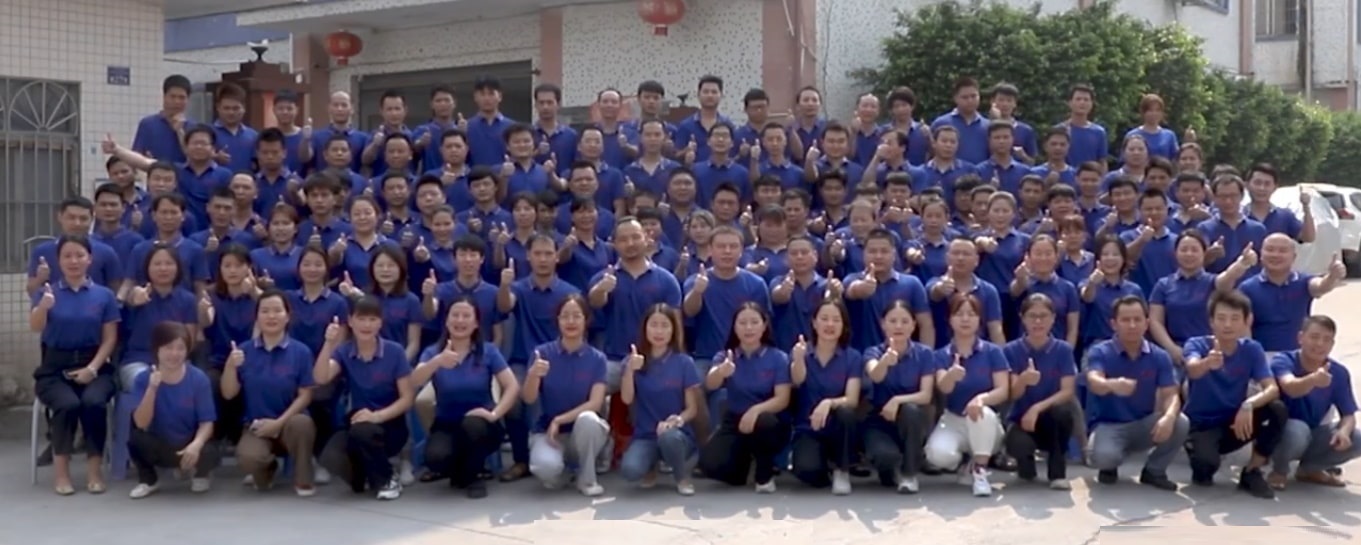 RpProto engineering team at rapid prototyping and CNC machining factory in Xiamen China