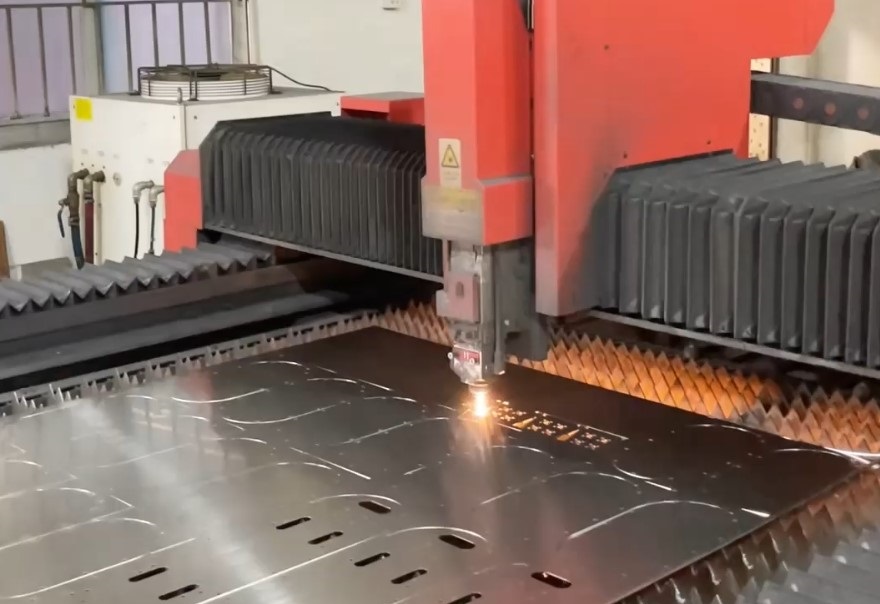 laser cutting stainless steel sheet metal with precision tolerances at RPProto