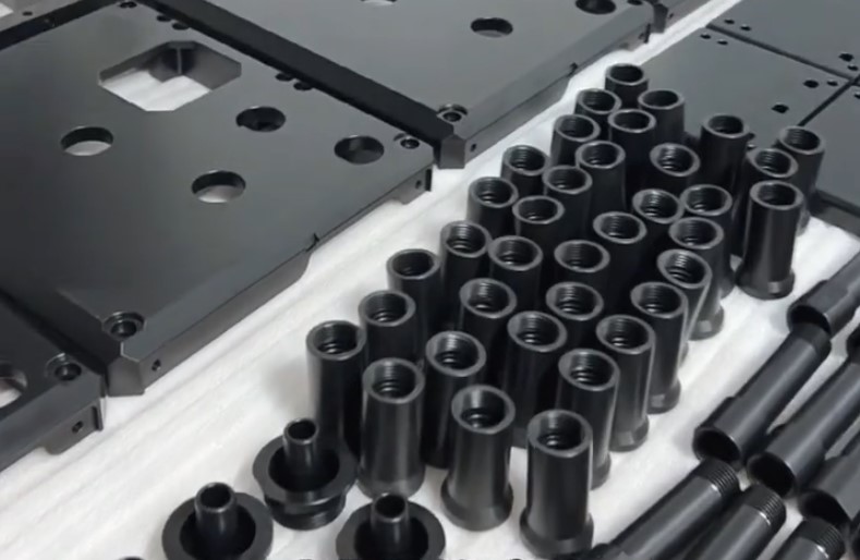 Variety of CNC machined POM Delrin acetal plastic parts