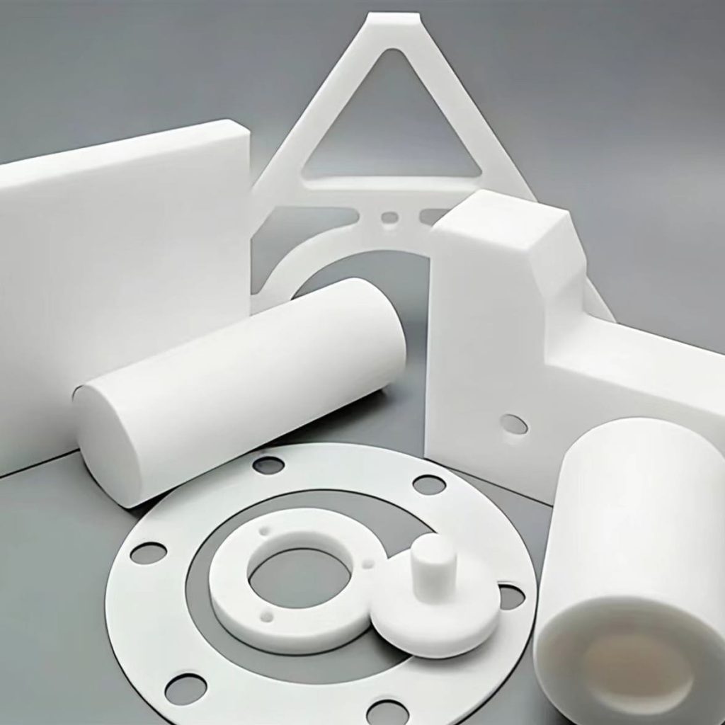 RpProto CNC machining PTFE Teflon parts in ISO 9001 certified facility